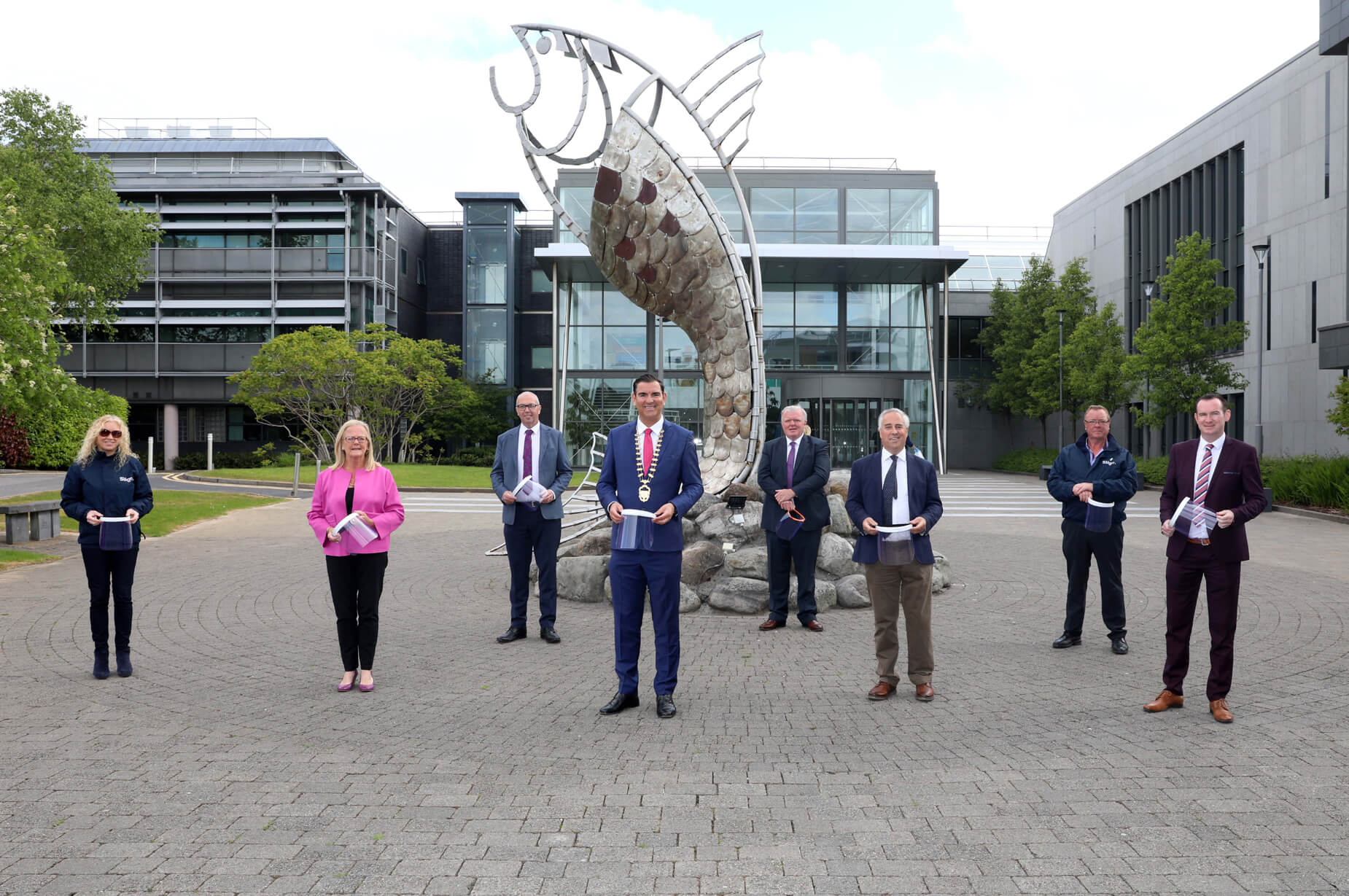 IT Sligo deliver over 4,500 visors for Covid response teams 